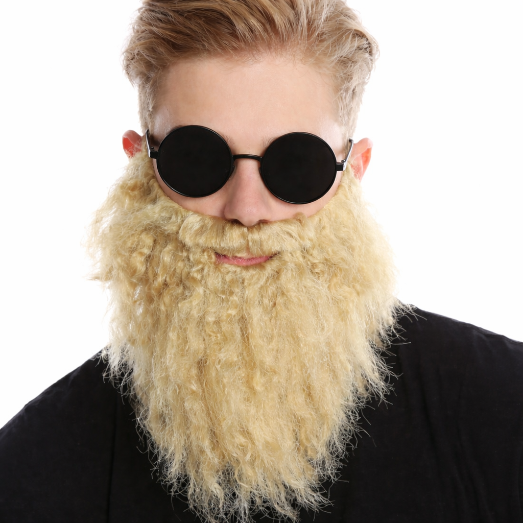 DER HARRER LOOK! Bart+Sonnenbrille